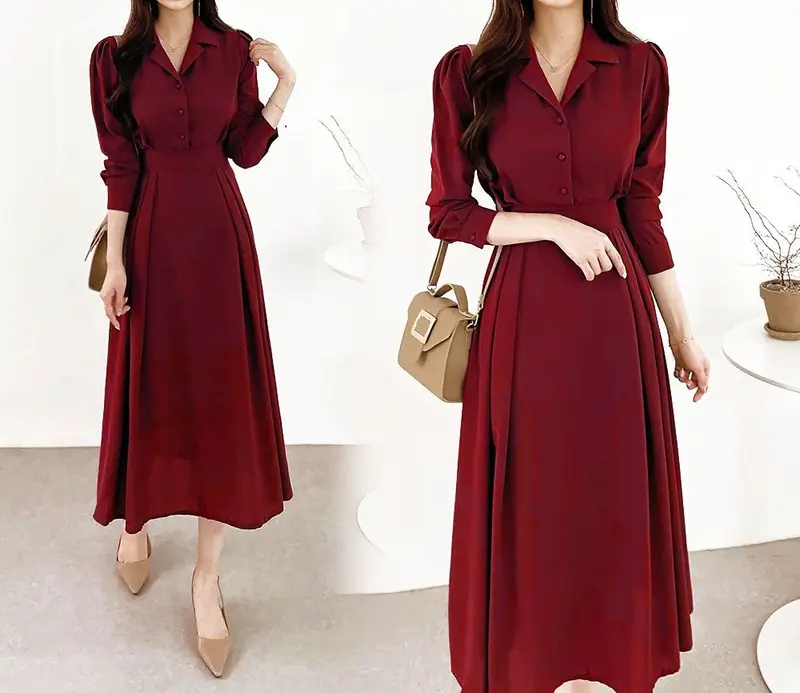SIERA - DRESS WANITA / DRESS MURAH / DRESS KEKINIAN / DRESS BUSUI / DRESS BLAZER - DRESS SAKURA 3
