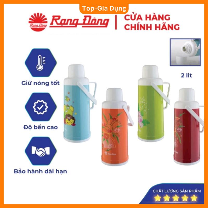 Phích Đựng Nước Nóng 2 lít Rạng Đông Cao Cấp, Bình Thuỷ Giữ Nhiệt, Model: RD 2035 N3