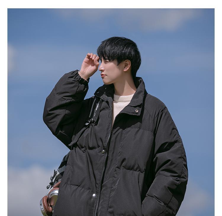 Product Introduction of [Official Genuine] Wolf Warrior Family 2024 New Cotton Jacket for Men Winter Lightweight Warm Down Cotton Coat Trendy Youth Boys Cold-Proof 42