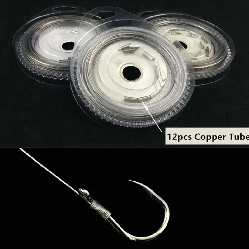 Dây Bện Câu Cá Bằng Thép Không Gỉ, 10M, 7 Sợi, 10LB-120LB, Siêu Chắc 2