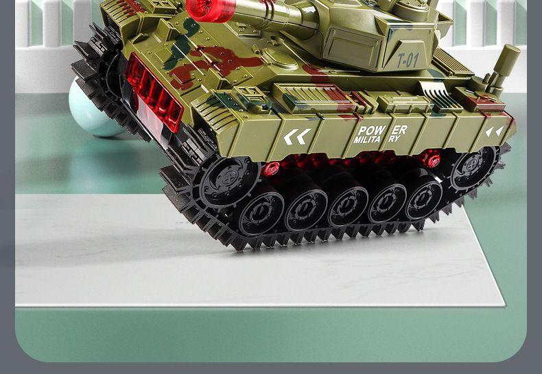 Product Introduction of Flip Tank Electric Toy Car with Music for Boys, 3-45 Years Old, Children's Car, Battle Car 11