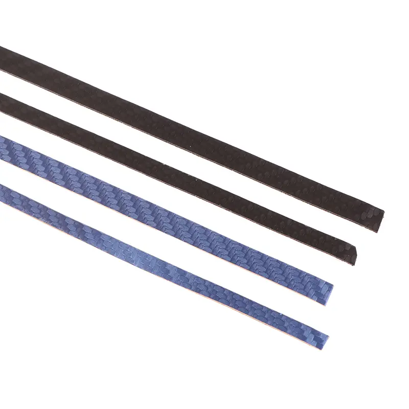 Băng Dính Dán Cạnh Vợt Bóng Bàn, 1 Miếng, Chất Liệu Sợi Carbon, Tự Dính, Băng Dính Dán Cạnh Bảo Vệ Cánh Dính Cho Cặp Vợt Bóng Bàn, Có Kích Thước 6MM / 8MM