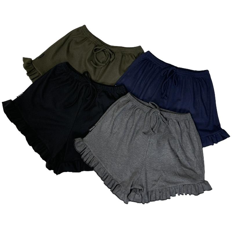 Combo quần đùi nữ bèo chất thun gân mềm mịn co giãn từ 40-70kg quần  đùi quần  đùi Voi Nhung Women Sen