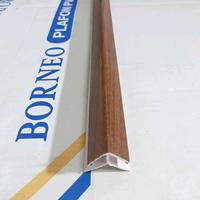 Gambar lis siku pvc doff laminate coklat tua dari borneo Plafon Pvc Kota Tangerang 1 Tokopedia