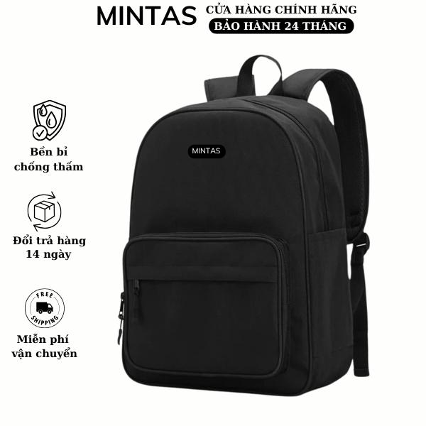  Balo Nam Nữ Thời Trang Thương Hiệu MINTAS Kiểu Dáng Basic Đi Học Đi Làm Đi Chơi - Mã BL6 