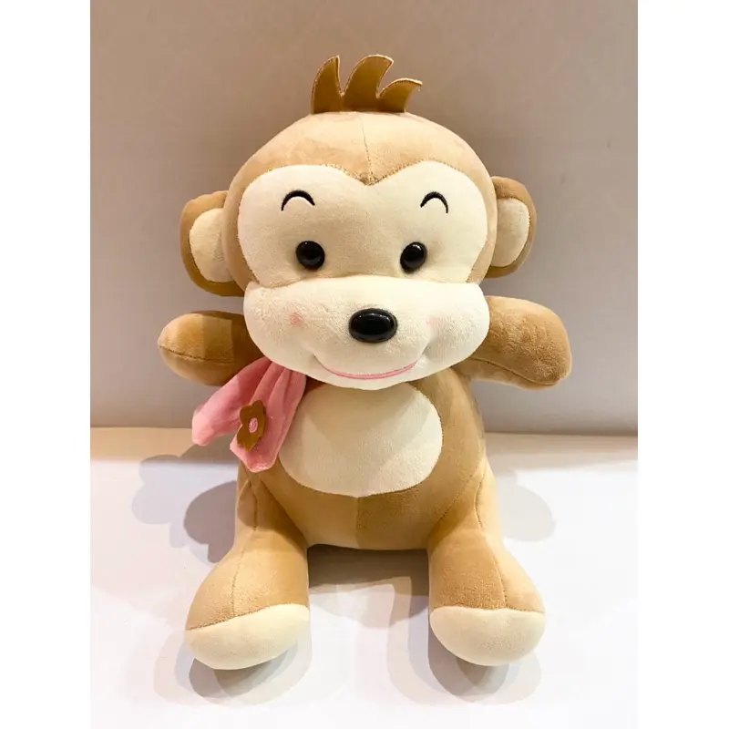 boneka cute monkey with syall animal binatang monyet lucu cantik bagus murah by seulgi (05020290) 3