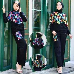 Outfit Premium Nudii Azuma Set Setelan Printing