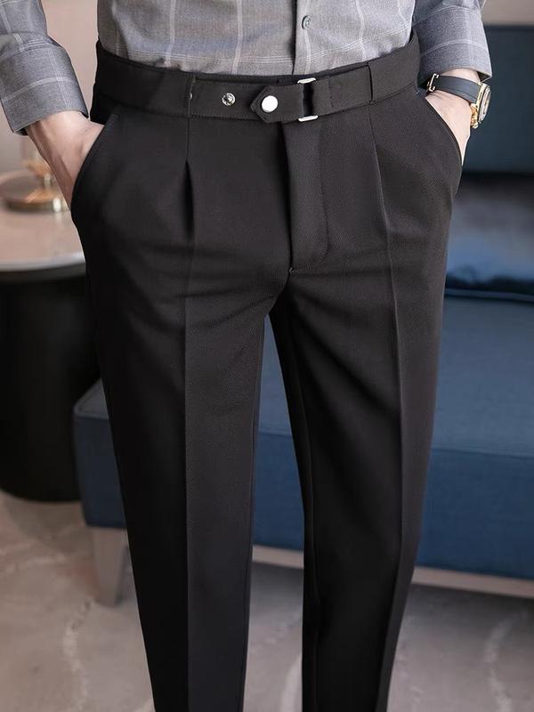 Quần âu nam nội địa đai bé pos