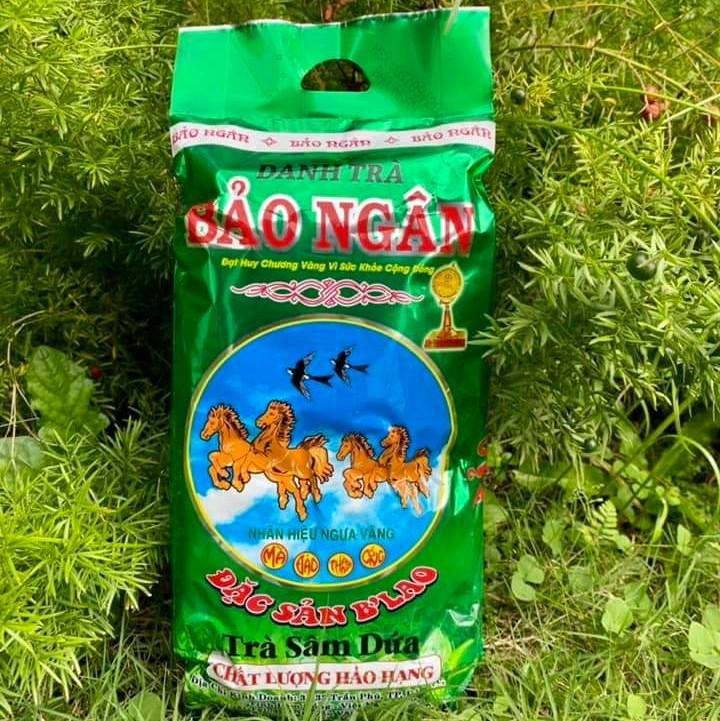  COMBO 10 GÓI TRÀ SÂM DỨA BẢO NGÂN 350 GAM Hữu cơ Không đường Lượng đường thấp Ít chất béo Tự nhiên Không chứa sữa Gói 