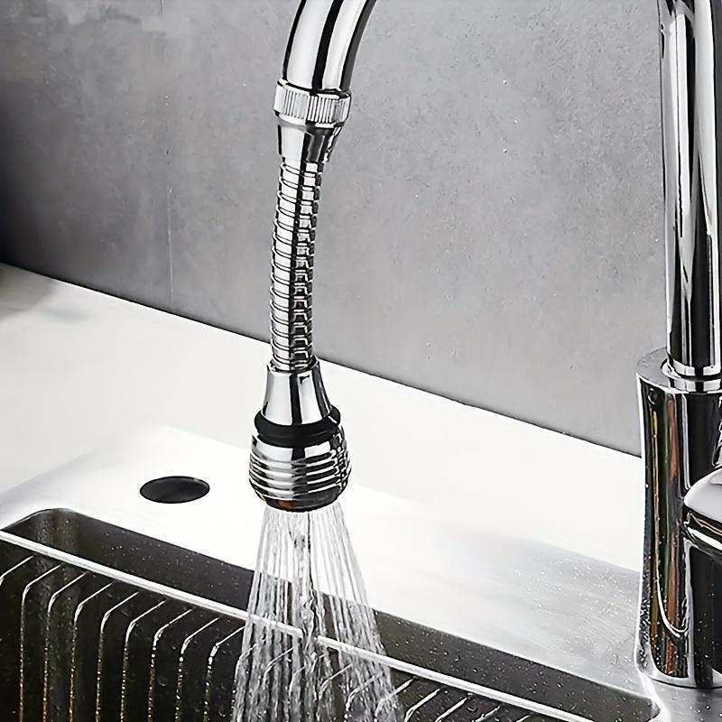 Kitchen Faucet Aerator, Durable Flexible Faucet Extender, Splash Proof Kitchen Sink Tap Aerator for Home Kitchen Bathroom 1