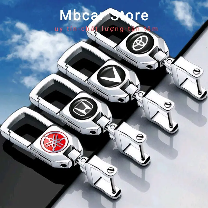 Móc Treo Chìa Khoá Kim Loại Gắn Bảng Số Điện Thoại. móc  khóa Móc Chìa Khoá