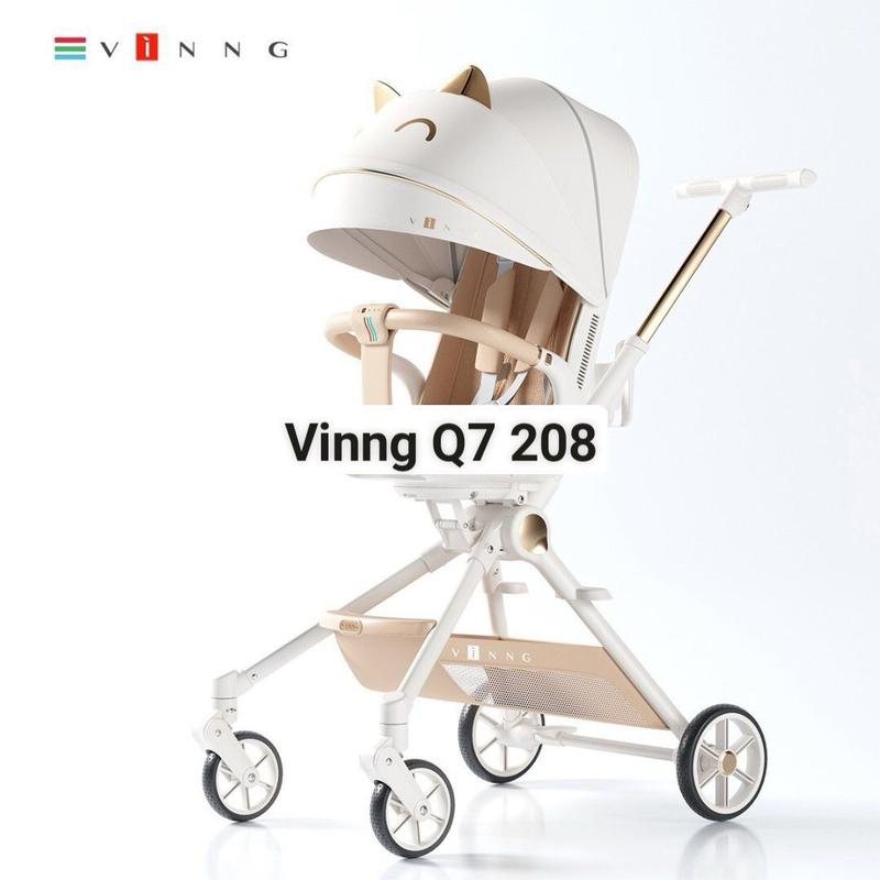 Xe đẩy 2 chiều 3 tư thế Vinng Q7 2023 cho bé từ sơ sinh (bảo hành khung 1 năm) Khoai Tây Shop
