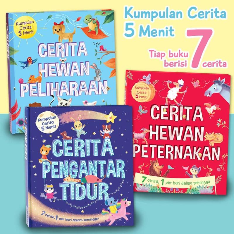 GINUK GINUK - Dongeng Anak Usia 1, 2, 3 Tahun (tiap buku isi 6 cerita - Bahasa Indonesia) Children Story Book 4