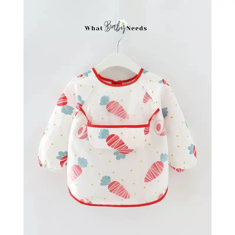 Yeona Waterproof Bib Celemek Baju Anak / Celemek Tahan Air / Slabber 6