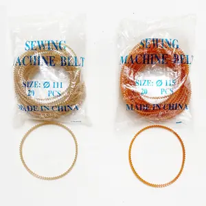 Tali Dinamo / Karet Dinamo untuk Mesin Jahit dan Obras Klasik Kecil / Timing Belt / V Belt Mesin Hitam Jadul