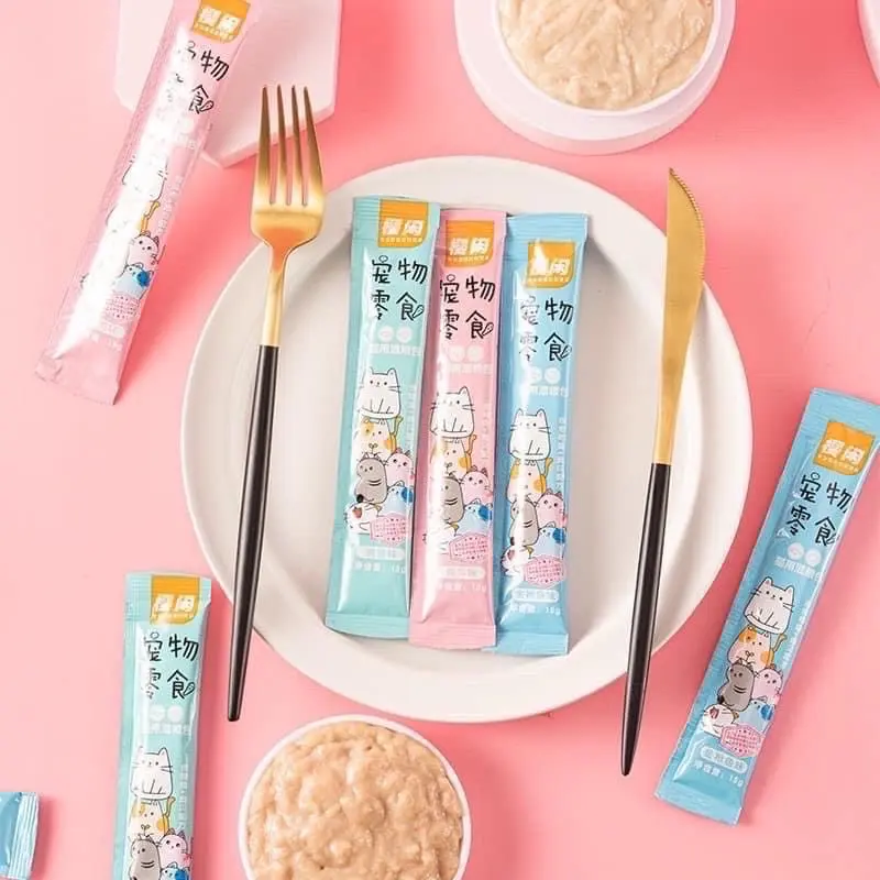 Súp thưởng cho mèo thú cưng shizuka thanh 15gr