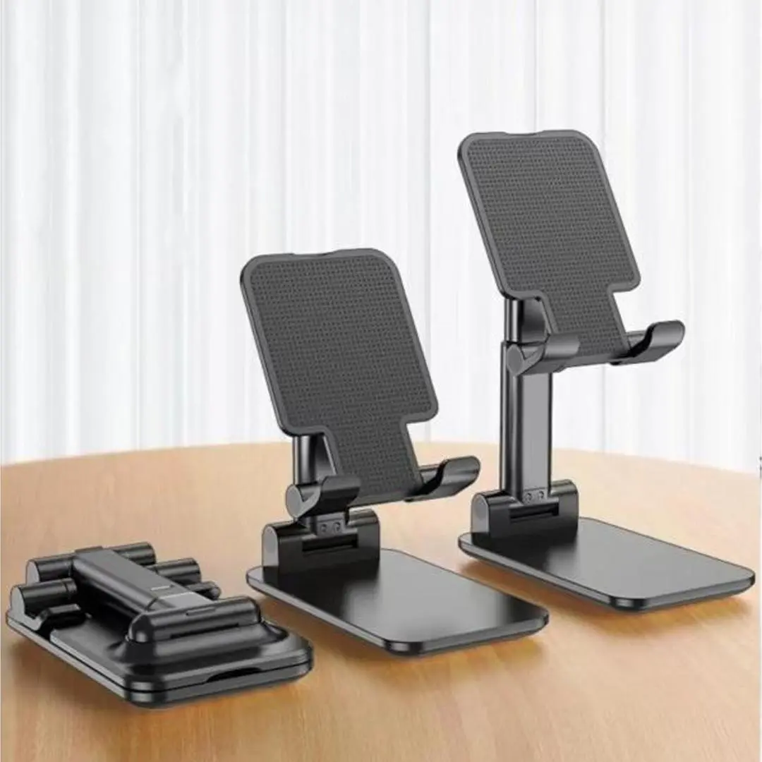 Fashion Phone Holder, Live Streaming Bracket, Height Adjustable Phone Stand, Foldable Anti-skid Tablet & Phone Holder for Home Office, Mount