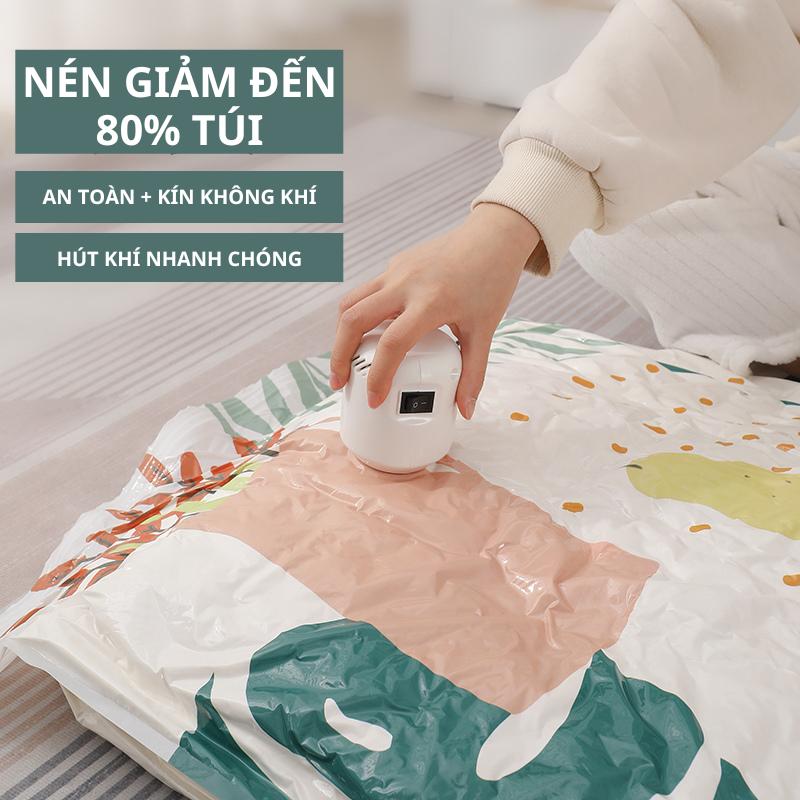 Túi hút chân không đựng bảo quản quần áo chăn màn cao cấp TD32 (phân loại bơm điện, bơm tay chưa bao gồm túi hút) 1