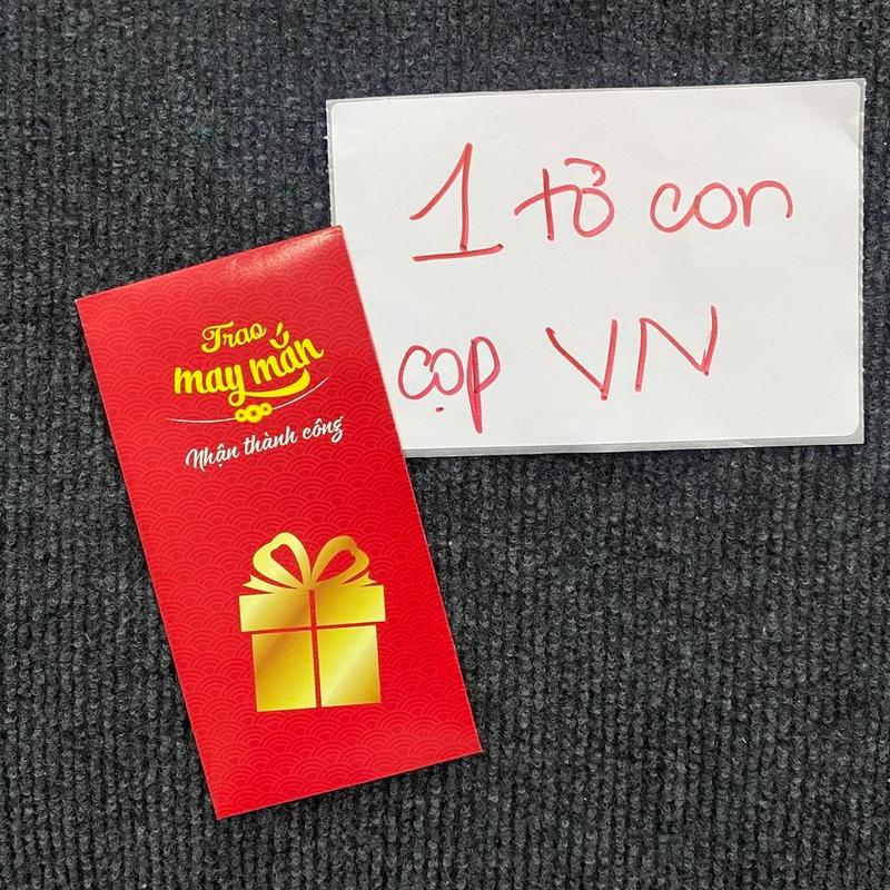 Bao Lì Xì Hình Con CỌP , Mẫu V, trang trí decor đẹp