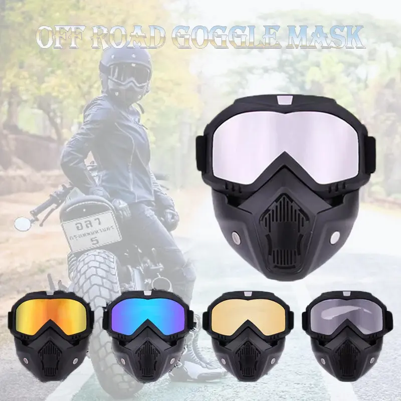 Kacamata Goggles Mask Motor Retro Windproof clasic klasik vintage Kacamata Helm Motorcycle