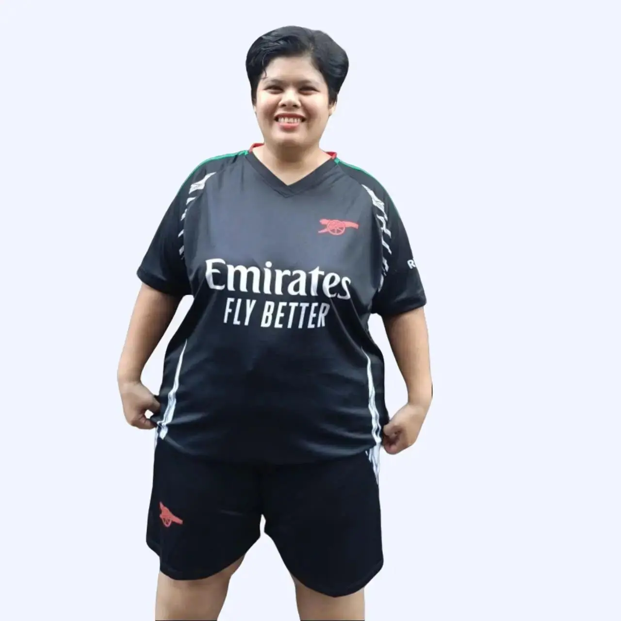 (BIGSIZE 160kg)Áo đá banh Bigsize thun mè màu đen quanao  bong