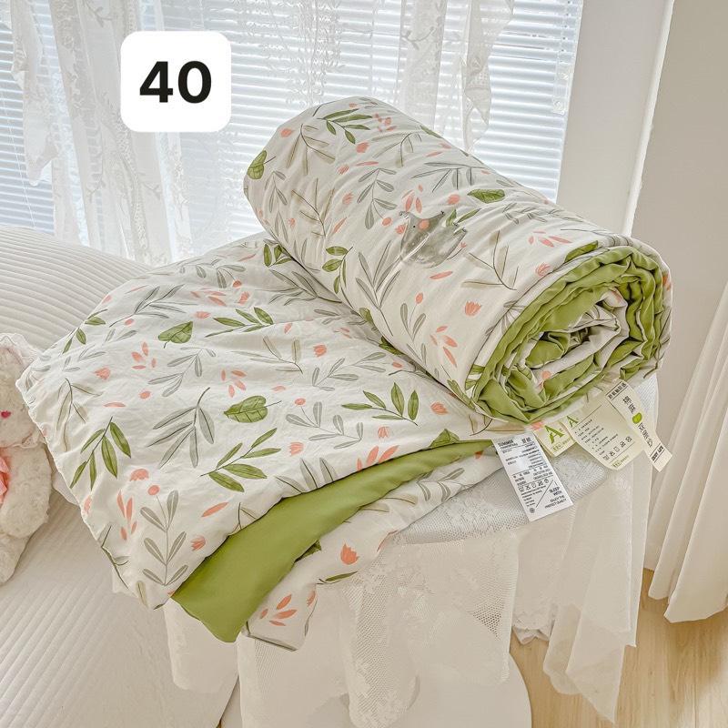 Chăn cotton đũi hàn quốc kích thước 2mx2m3nhập khẩu , Mền hè đũi cotton chất liệu mềm mại thoáng mát mẫu mới 2023 2