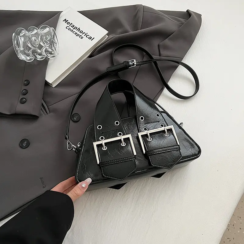 Túi Messenger Phong Cách Punk Cổ Điển Dành Cho Nữ, Cao Cấp, Đinh Tán, Túi Đeo Vai, Túi Xách Cô Gái Nóng Bỏng, Hàng Mới Về Năm 2024 7