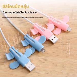 ตัวป้องกันสายเคเบิลข้อมูลสากลธีมแองเจิล, 3 แพ็ค, ตัวประหยัดสายชาร์จป้องกันการแตก, การออกแบบที่เรียบง่าย