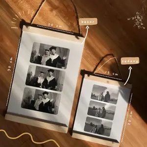 Pigura Kayu Kado Foto Custom 10R Cetak Foto Bingkai Foto Aesthetic