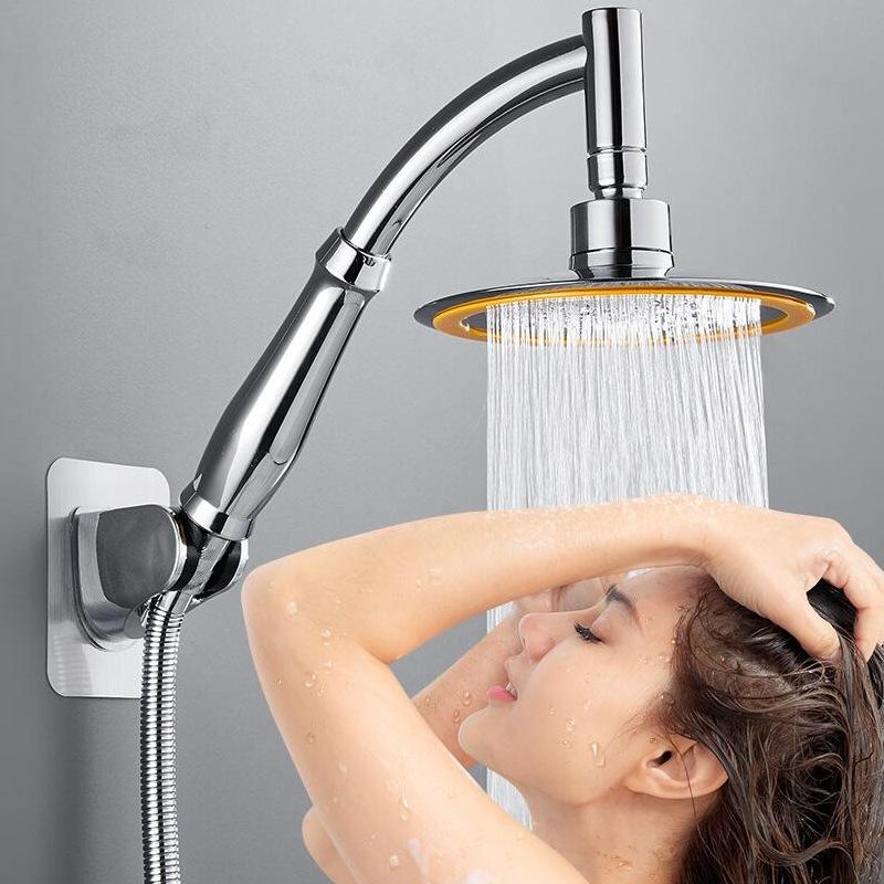 Bộ Vòi Hoa Sen Tắm Tăng Áp, Bát Sen Tắm Đứng Mặt To 15 Cm Chất Liệu Nhựa ABS Cao Cấp, Dễ Dàng Lắp Đặt Và Sử Dụng 1