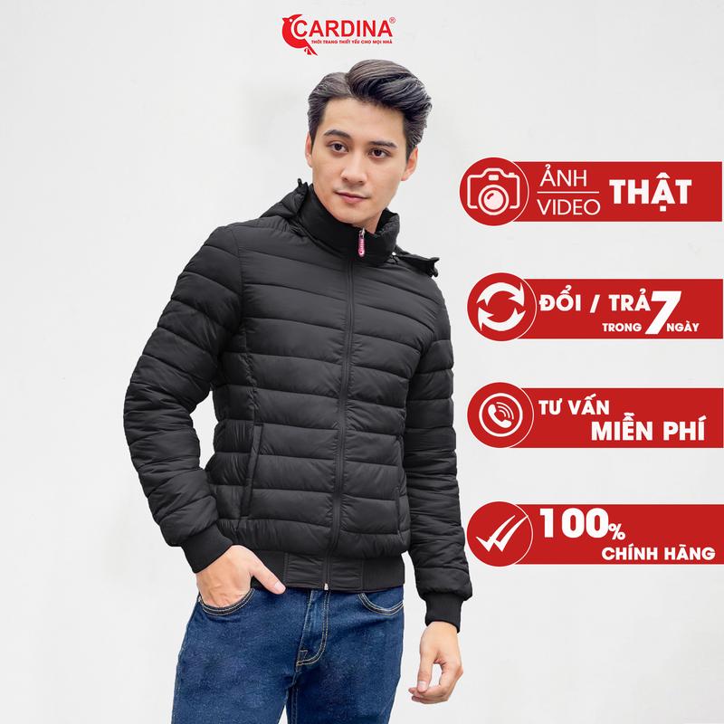 Áo Phao Nam CARDINA Chần Bông Nhật Cao Cấp Chống Nước Siêu Nhẹ 1PM02 Top Jacket