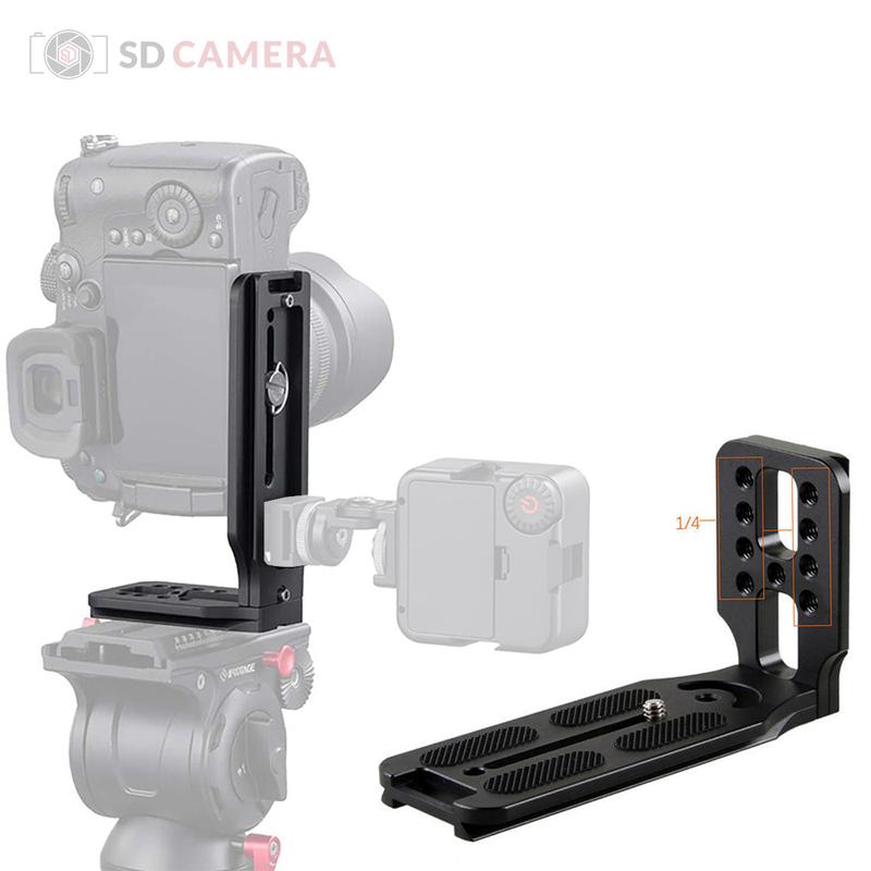 Đế giá đỡ thao tác L Plate nhanh chữ L đa năng cho máy ảnh phù hợp với gimbal tripod