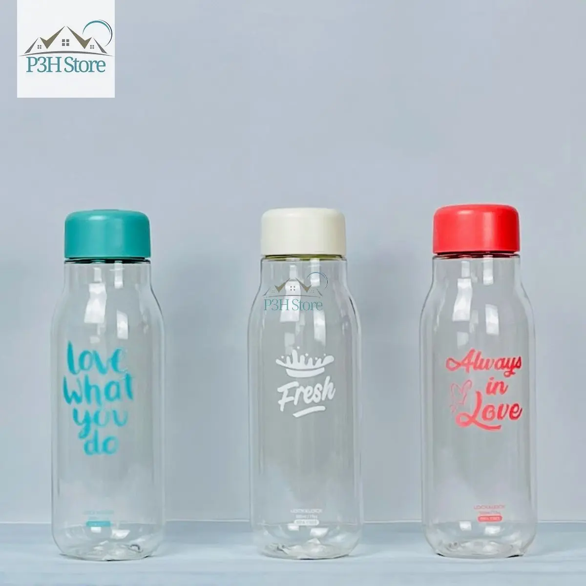 Bình nước nhựa Lock&Lock Milky dung tích 500ml BPA Free HAP654
