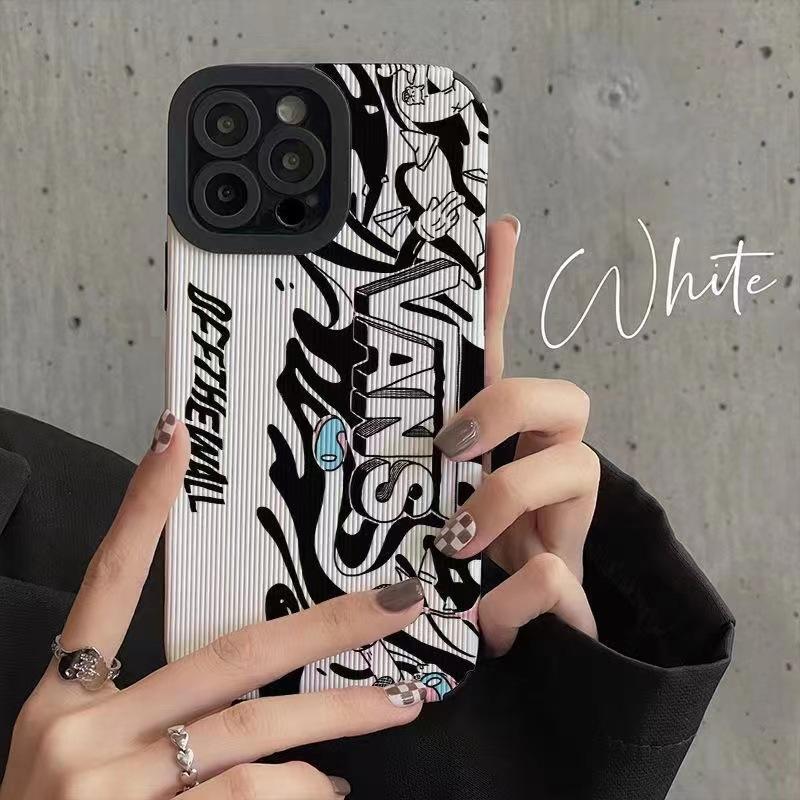 Product Introduction of Apply Popular Logo In Black And White Vance IPhone15Promax Following From Apple Case 7/8 / X/XS/XR / 11/12/13/14/15 Mobile Casing Accessories Protector Cover Handheld Protection Protective Phonecase Cellphone 0