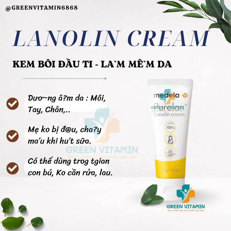  Kem bôi đầu ti làm mềm da Medela Cream 37g 