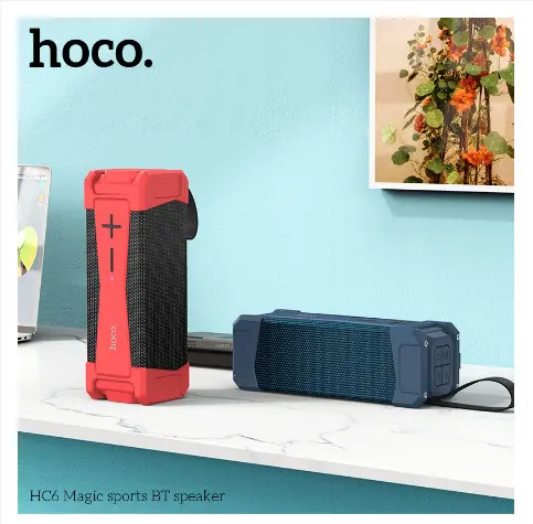 Loa Bluetooth Hoco HC6, chống nước, nghe nhạc 6h âm thanh cực chất. 1