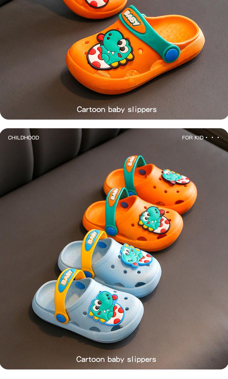 Product Introduction of Selipar Kanak-kanak, Clogs Kartun Kanak-kanak, Kaki Tertutup, Tapak Lembut, Tidak Licin, Sesuai untuk Kanak-kanak Lelaki dan Perempuan, Saiz Kecil dan Sederhana, Sandal Musim Panas, HK, 2025 Baby Shoes Bayi 20