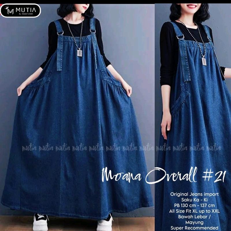 Overall rok jeans Gea overall READY OVERAL JEANS|| Moana overall #21 by ...