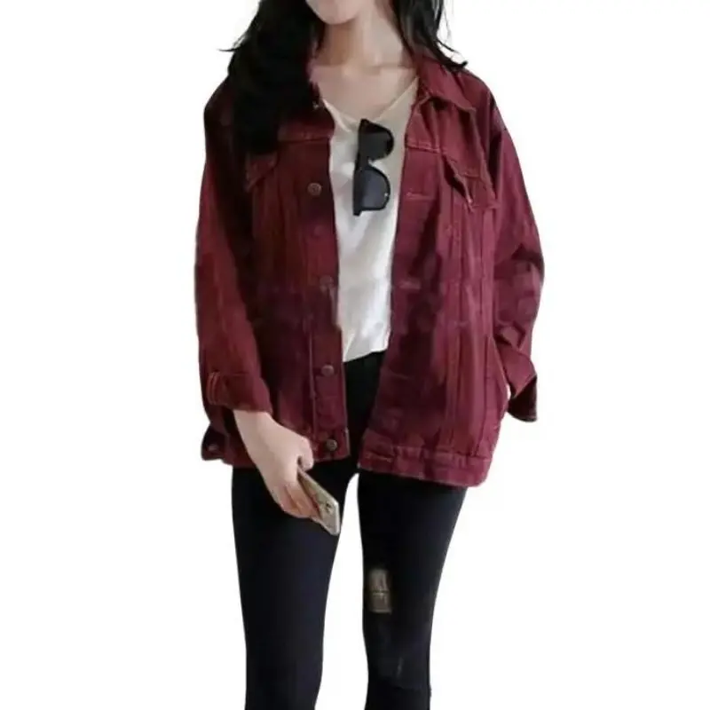Richie Jeans JAKET JEANS CEWEK MURAH JUMBO OVER SIZE M - XXXL LD 120cm JAKET JEANS WANITA JAKET 7
