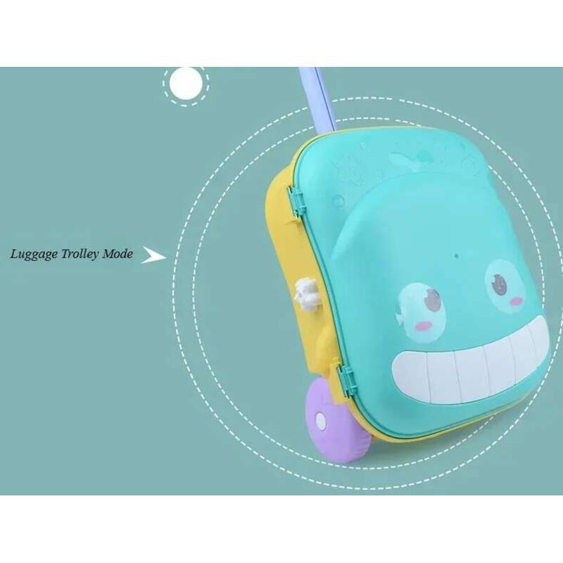 Product Introduction of Children Summer Beach Toys Outdoor Shovel Water Play Tools Beaide Trolley Suitcase Moulds Sand Rake Kids Gifts 5