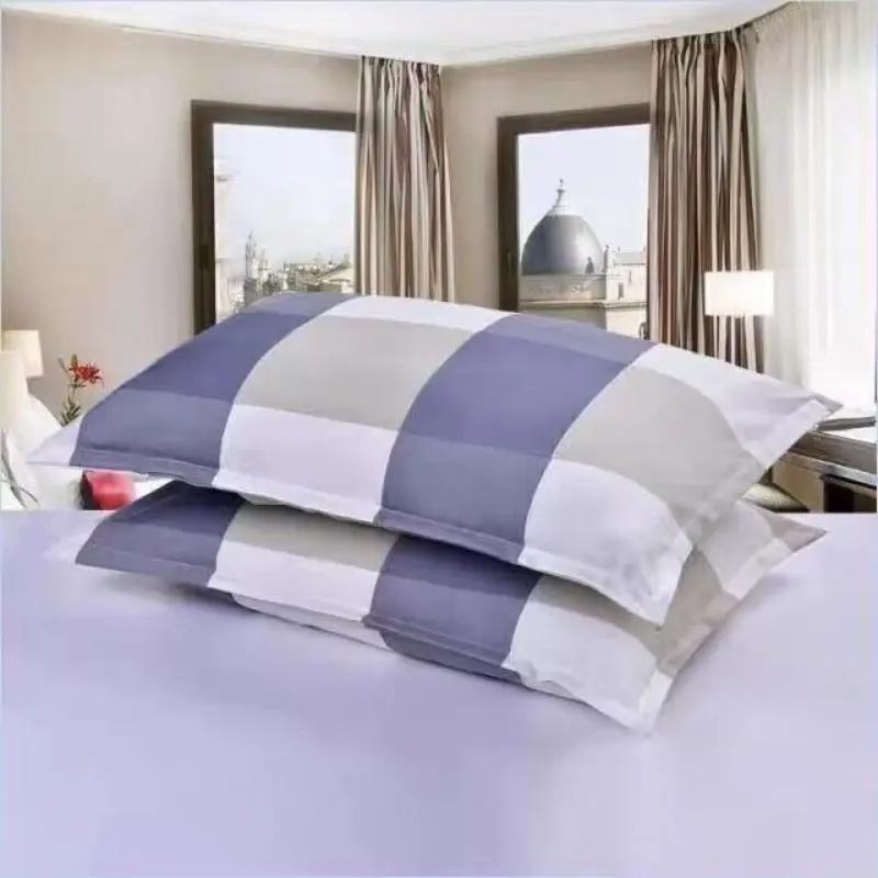 Geometric Pattern Pillowcase, 2 Counts Soft Comfortable Pillow Cover without Filler, Halloween Decor Bedding Supplies for Home Bedroom Hotel Dormitory 3