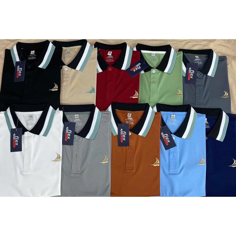 Áo Polo Thêu, Áo Polo Thêu Họa Tiếc Con Thuyền 0