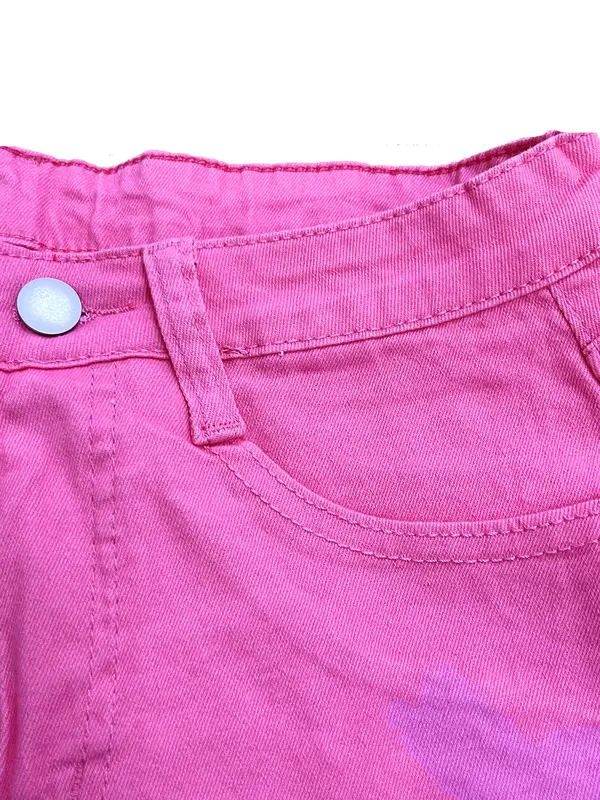 Women's Plain Denim Shorts, Casual Fashion Shorts for Daily Outdoor Wear, Ladies Bottoms for Summer 3