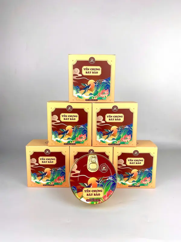 [ MỚI LẠ] Yến chưng Bát Bảo - yến, táo đỏ, hạt sen, kỷ tử, long nhãn, đậu phộng, đậu đỏ, đậu xanh 280gram yensao 6