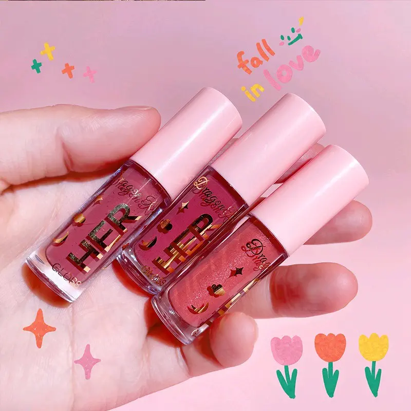 READY STOCK !! Her Dragon Ranee Lipgloss Mouisturizing Lip Glow 2