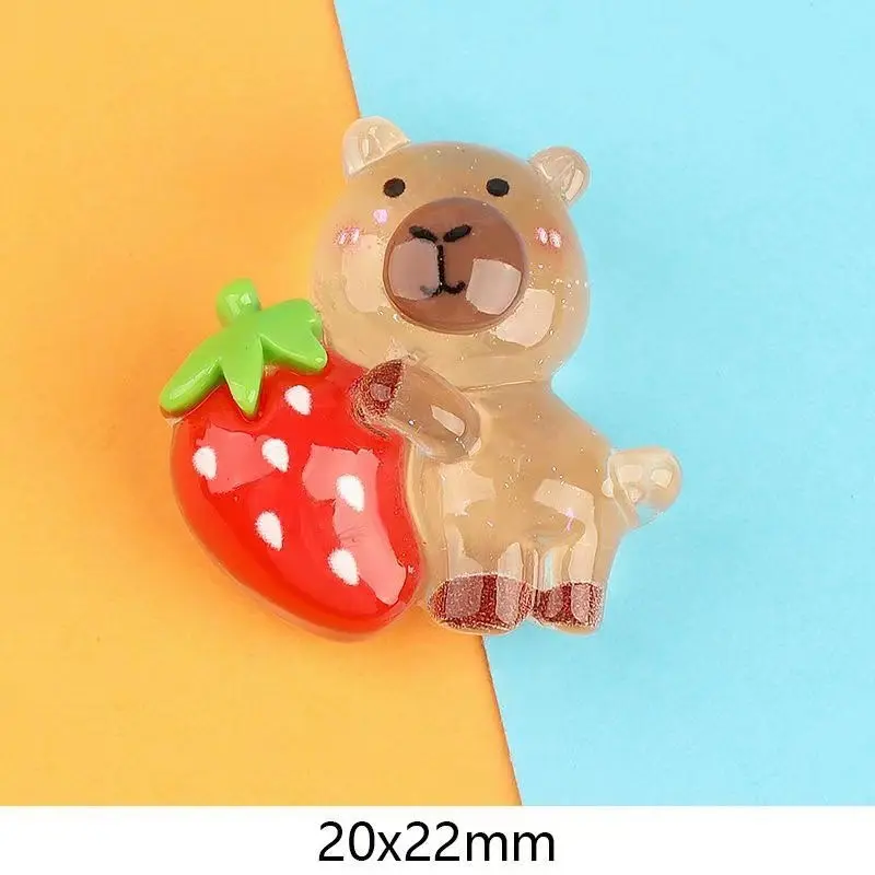 Combo 100 túi mù Capypara nâu. Dạ quang phát sáng trong bóng tối. Size 2 - 3 cm . Mô hình đồ chơi, Trang Trí, decor phòng, Phong Cảnh DIY Phụ Kiện túi mù Đồ Chơi Toy tui mup 1
