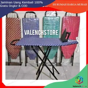 MEJA SETRIKA / MEJA SETRIKA BERDIRI / Alas Setrika berdiri Dan Duduk / Meja Setrika Lipat Besi Serbaguna / Meja Setrika Berkualitas / papan