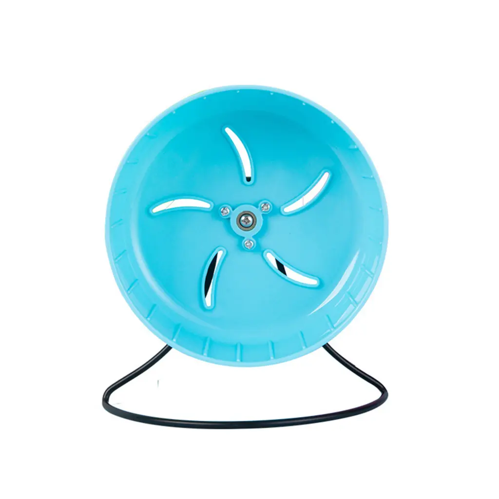 cosmoie Quiet Pet Exercise Wheel Quiet Rotating Hamster Wheel for Smooth Exercise for Guinea Pigs and Small Pets Pet Supplies for Active Critters