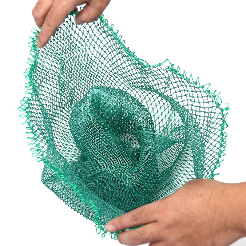 Product Introduction of Túi lưới lưới, màu xanh lá cây, để câu cá, lồng túi cá, dụng cụ, dụng cụ hạ cánh câu cá, phụ kiện 19