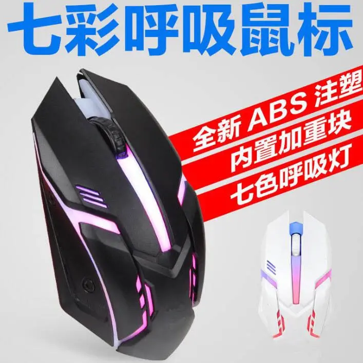 Gaming Keyboard RGB LED with Mouse Komputer laptop - Mos Kibord Geming Led Lampu Computer Headset 3